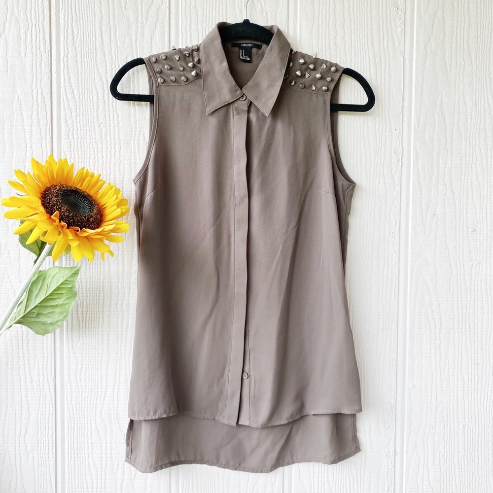 Forever 21 Studded Top